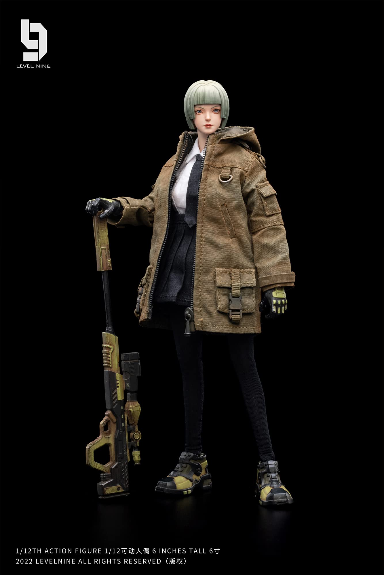 Amazon.co.jp: 九級社 カオスフロンティア 凛 1/12スケール PVC&ABS製